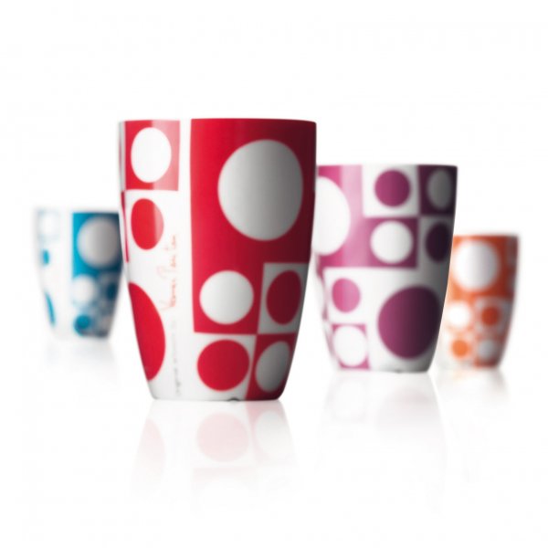 "PANTON" Medium cups coloured